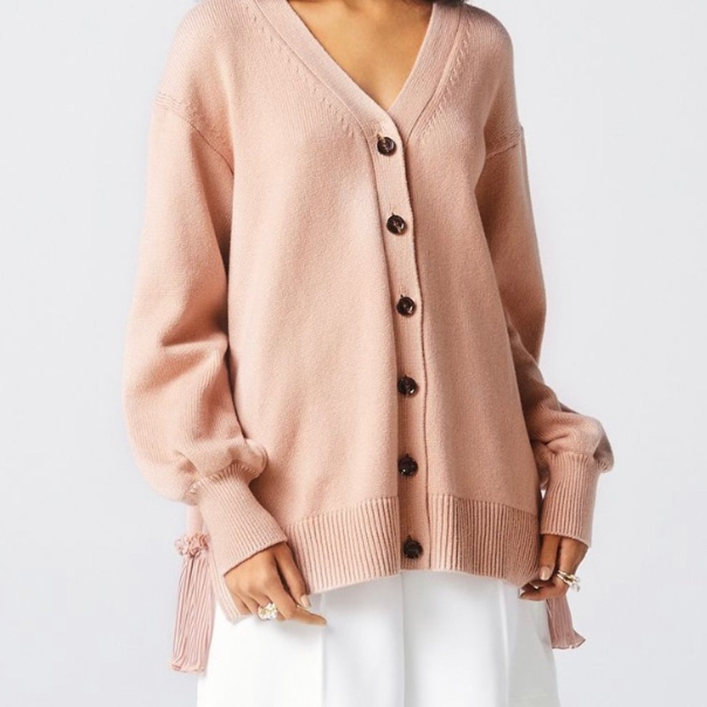 ADEAM NAOMI OSAKA Women’s Size M Pink Mauve Osaka Cardigan Retails $850